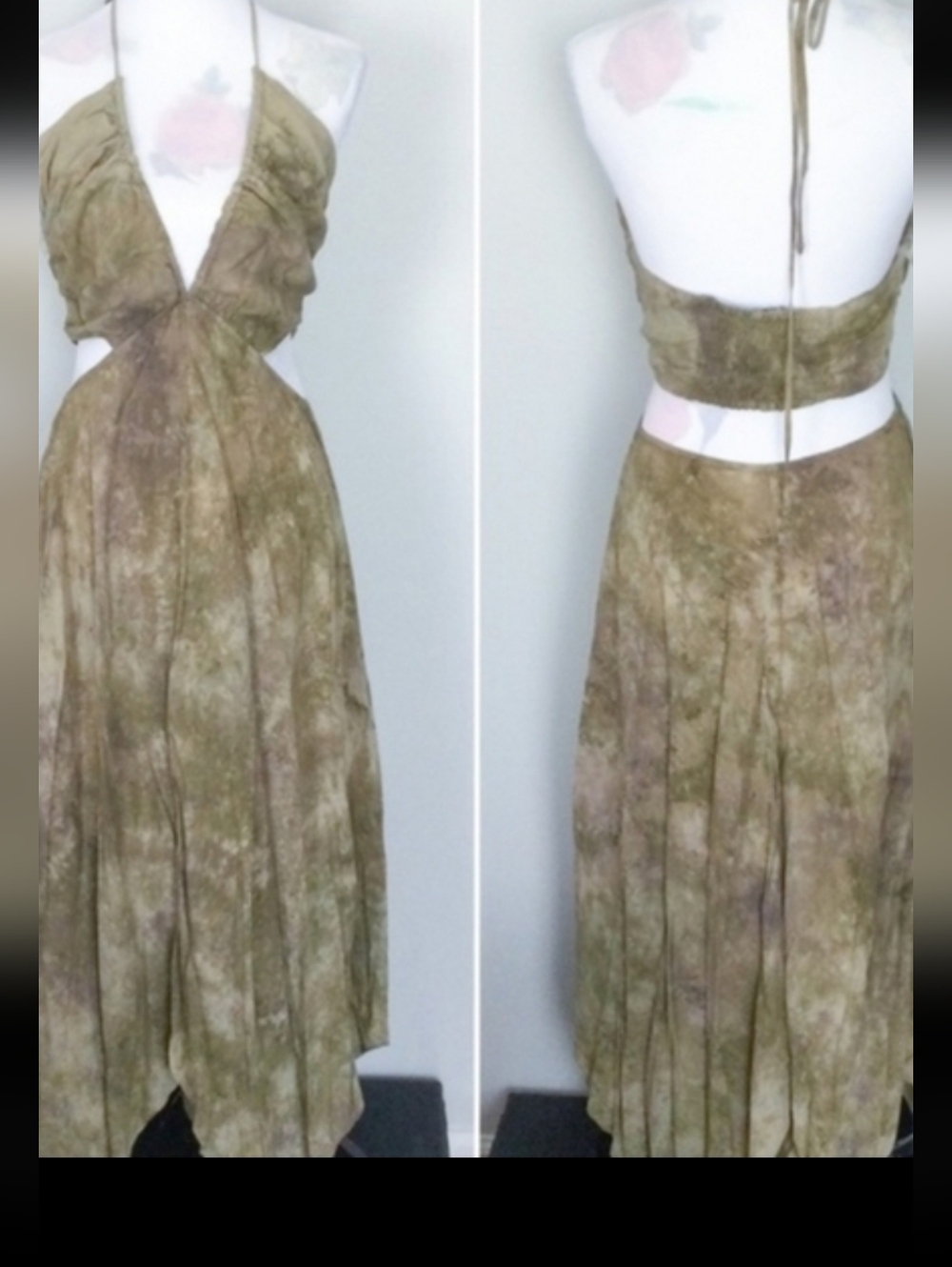BLUE LIFE Festival Tie Dye Maxi Dress NWT - Picture 2 of 4